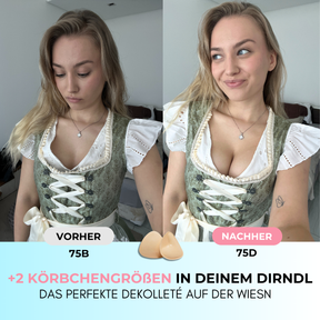 BLOOMPADS® - Für das perfekte Dekolleté in deinem Dirndl