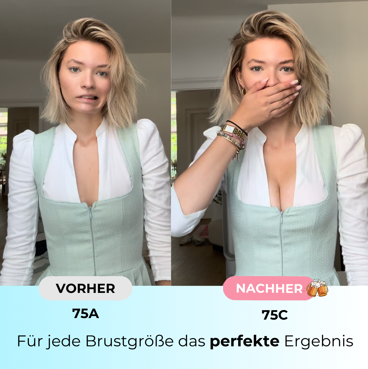 BLOOMPADS® - Für das perfekte Dekolleté in deinem Dirndl